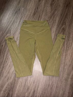lululemon athletica Nulu Crisscross Mesh Stirrup Tight Leggings